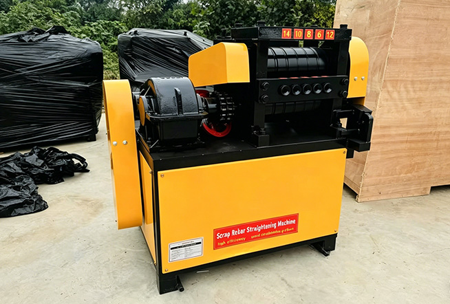 Scrap Rebar Straightening Machine
