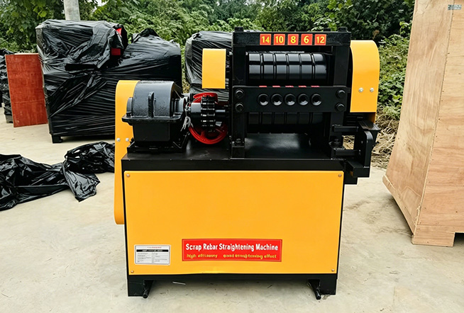 Scrap Rebar Straightening Machine