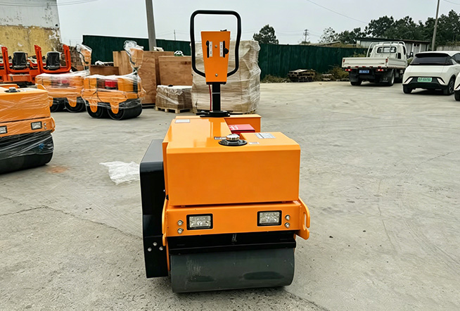 Walk-Behind Double Drum Roller