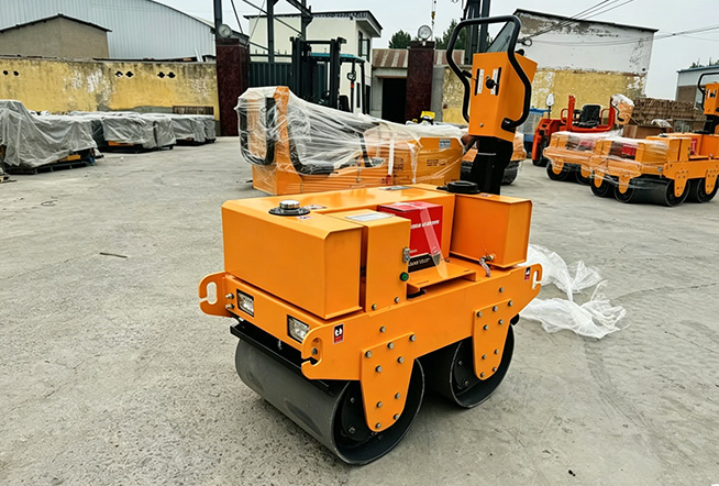 Walk-Behind Double Drum Roller